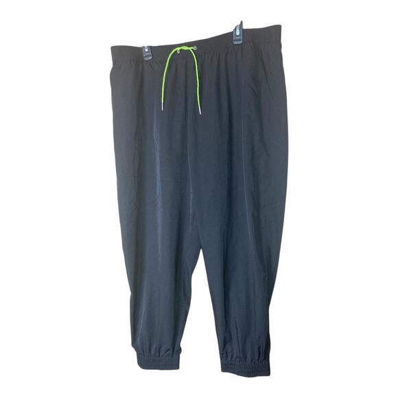 NWT ASOS Womens Size L Black Drawstring Waistband Shell Jogger - Picture 1 of 6